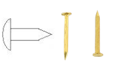Brass nail for models