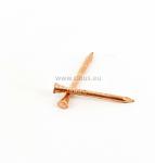Cone head coppered steel nail Ø 1.3 mm 