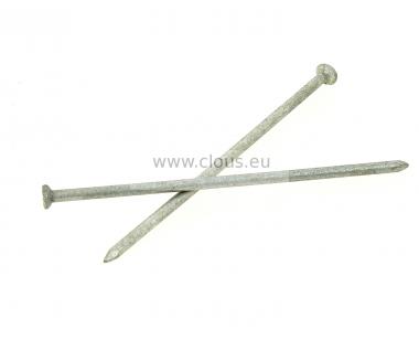 Cone head galvanized steel nail Ø 8.8 mm (1kg) L : 310 mm - Ø 8.8 mm