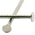 Flat head serrated stainless steel nail Ø 2 mm (1kg) 
