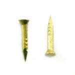 Cone head miniature brass nail (30g) L : 7 mm - Ø 1 mm