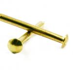 Round head brass nail Ø 2.7 mm L : 30 mm - Ø 2.7 mm